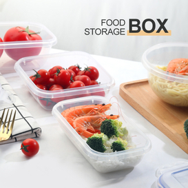 Plastic Food Storage Containers(10 Silicone Seal)