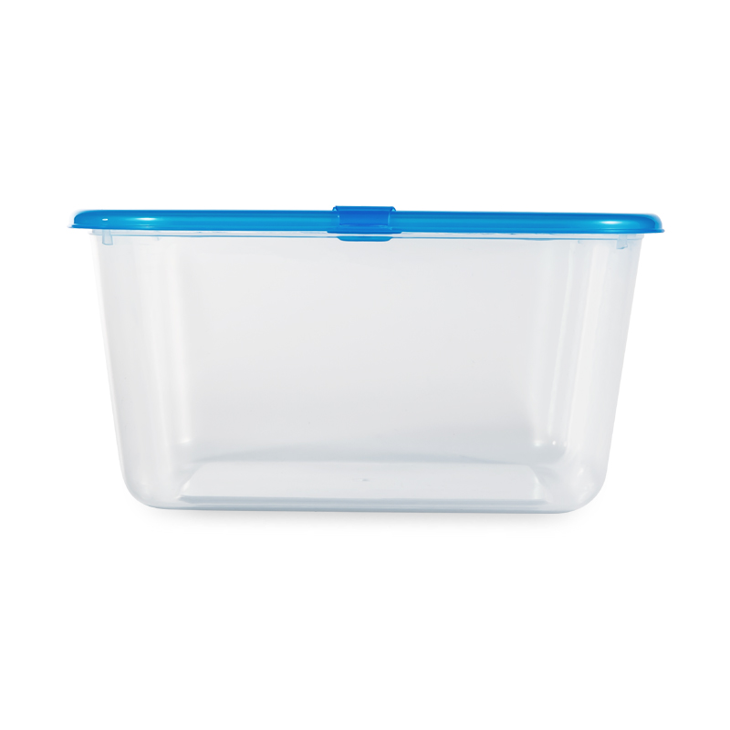 Plastic Food Storage Containers (18 Transparent)