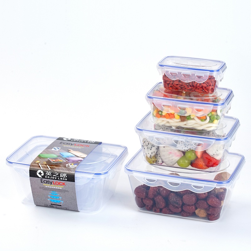 Plastic Food Storage Container(16 Transparent)